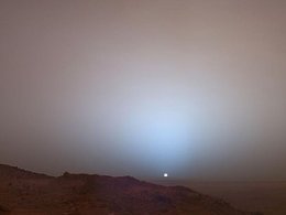 Рассвет на Марсе