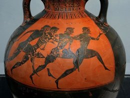 Греческие бегуны на Панафинейских играх