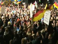 Акция протеста в Германии