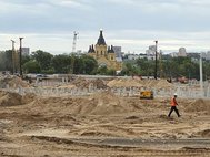Строительство стадиона в Нижнем Новгороде