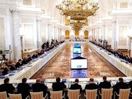 Заседание госсовета в Кремле.