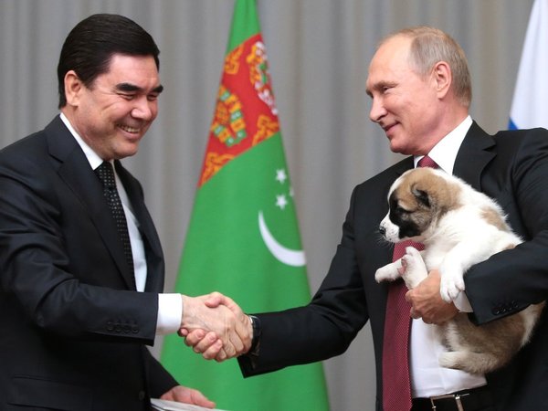 Встреча с Президентом Туркменистана Гурбангулы Бердымухамедовым