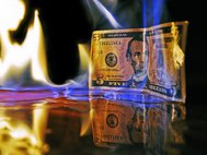 Сгорающий доллар
