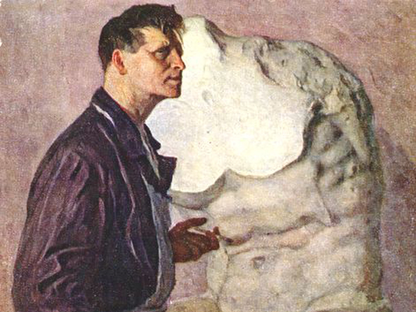 М. Нестеров. Портрет скульптора И.Д. Шадра. 1934 г