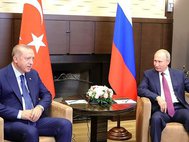 Президенты России и Турции в Сочи