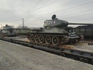 Танки Т-34 прибыли из Лаоса