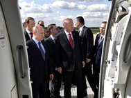 Владимир Путин и Реджеп Эрдоган на авиасалоне МАКС-2019