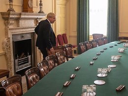 Борис Джонсон в резиденции премьер-министра