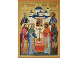 Икона новомучеников земли Вышневолоцкой
