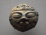 Глиняная маска периода Дзёмон
