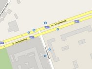 Перекресток шоссе Энтузиастов и улицы Плеханова. Скриншот Google Maps