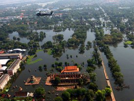 В столице Таиланда начался пик наводнения