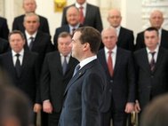 Дмитрий Медведев на расширенном заседании Госсовета. 