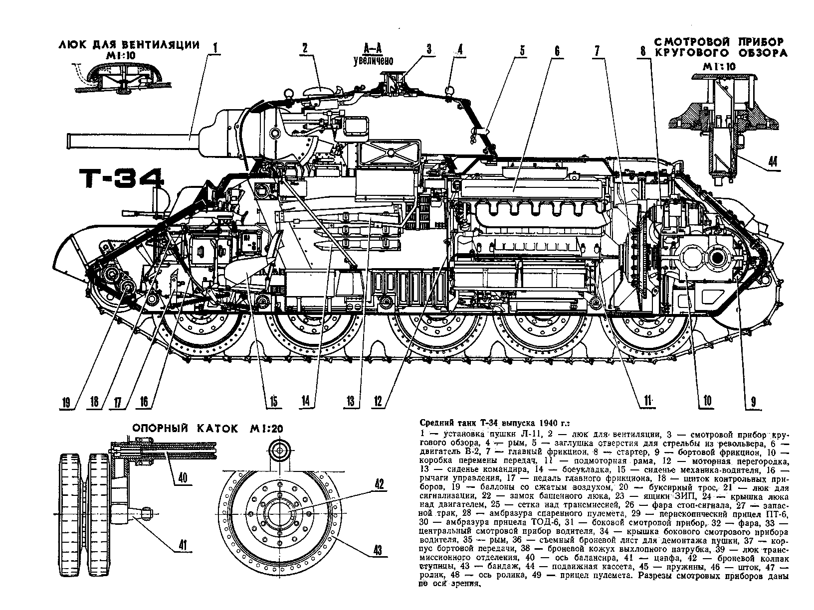 Т-34-76 чертежи