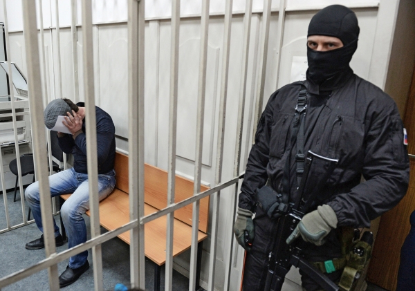 Один из подозреваемых в убийстве Немцова на заседании Басманного суда