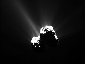 Кислород на комете