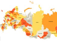 Карта снов россиян от "Яндекса"