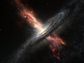 Черные дыры – поставщики вещества для звезд