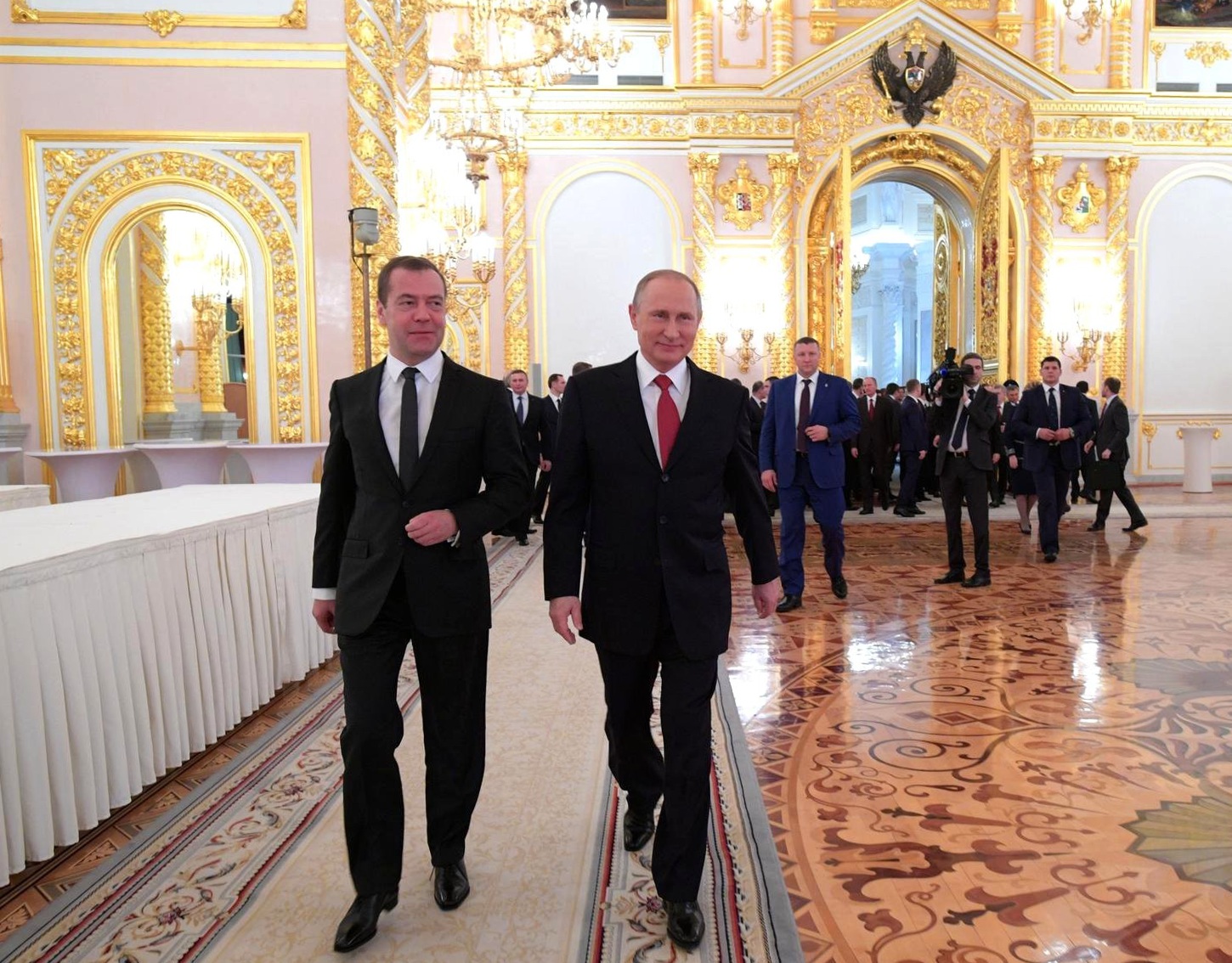 Резиденция президента РФ В Кремле