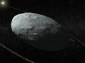 Система колец впервые в истории обнаружена у транснептунового объекта