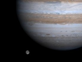 Зонд «Юнона» приблизится к спутнику Юпитера Ганимеду