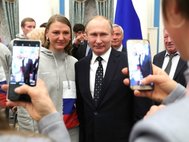 Владимир Путин на встрече с паралимпийцами