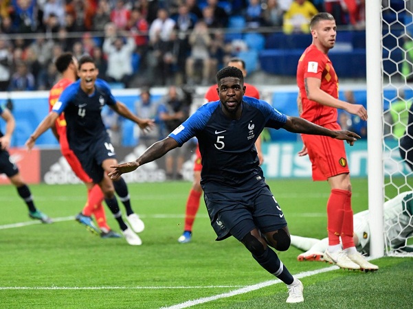 Сборная Франции - сборная Бельгии, полуфинал ЧМ-2018