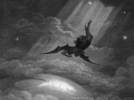 Фрагмент иллюстрации Гюстава Доре к «Потерянному раю»