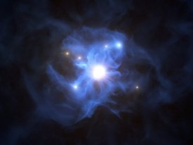 Астрономы разглядели «паутину» вокруг сверхмассивной черной дыры